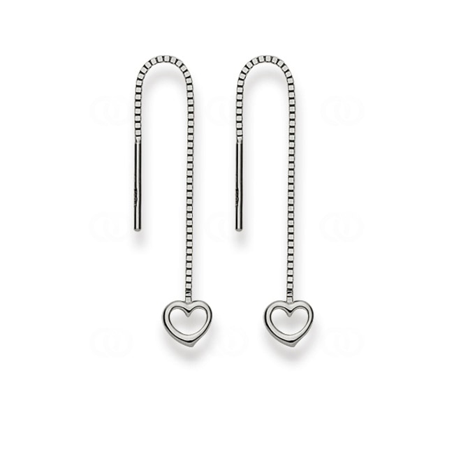 Ohrhänger 750/18 K Weissgold, Herz Ohrhänger 750/18 K Weissgold, Herz - 1269.03151/0001