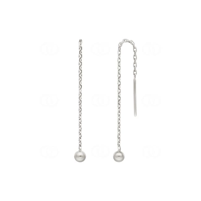 Ohrhänger 750/18 K Weissgold Kugel - 1269.03200/0001