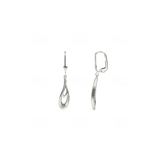 Drop Earrings 750/18 K White Gold - PE05060-WG