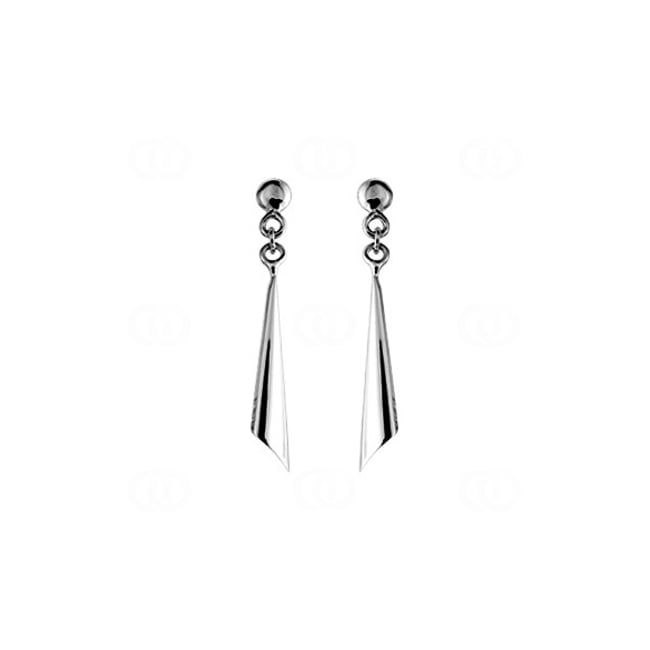 Drop Earrings 925 Silver rhodium-plated 22mm - 335444