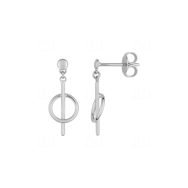 Ohrhänger 925 Silber rhodiniert Fantasie - 335714