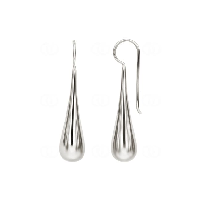 Drop Earrings 925 Silver electroplated, Drop - 305974