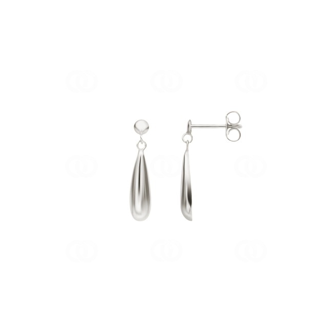 Drop Earrings 925 Silver rhodium-plated 19mm - 335445