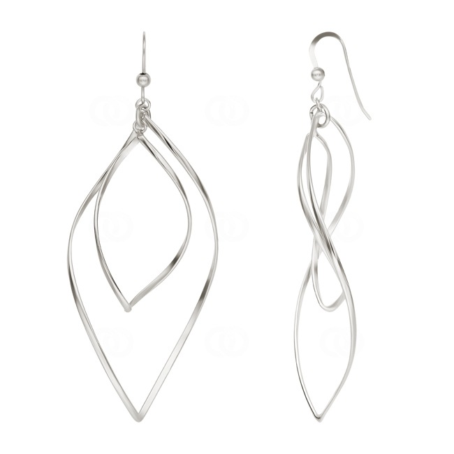 Ohrhänger 925 Silber rhodiniert Fantasie - 335115