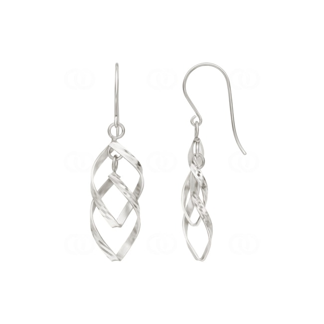 Ohrhänger 925 Silber rhodiniert Fantasie - 335315