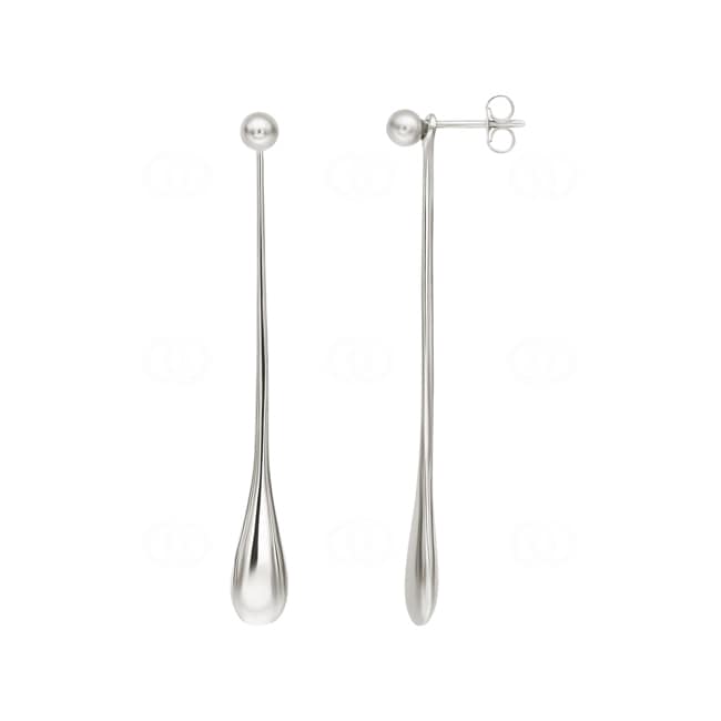 Drop Earrings 925 Silver rhodium-plated Drop 52mm - 305342