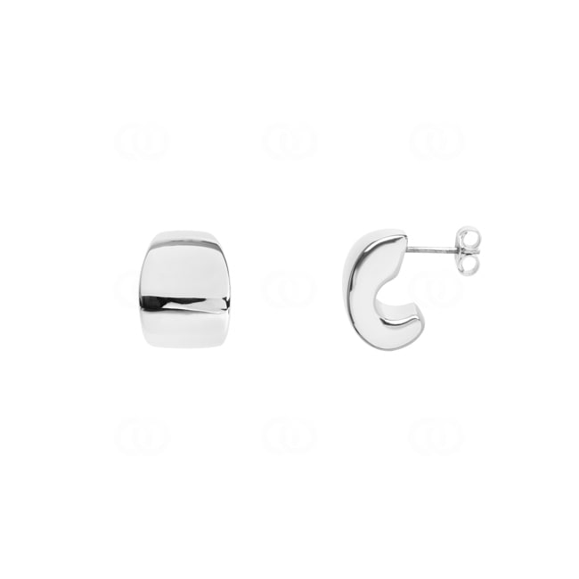 Earrings 750/18 K White Gold electroplated - 9550G