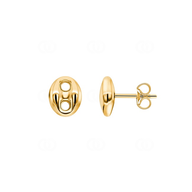 Ohrstecker 750/18 K Gelbgold 6.5mm - 8379.2