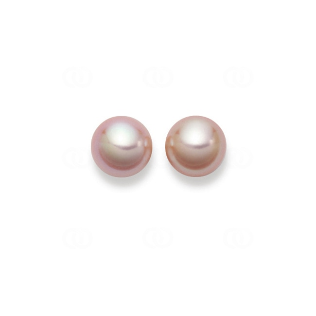 Clous d'oreilles or jaune 750/18 ct Ø 9.5mm, Perle de culture d'eau douce - 1162.03019/0001