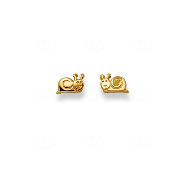 Ohrstecker 750/18 K Gelbgold, Schnecke Ohrstecker 750/18 K Gelbgold, Schnecke - 1163.03506/0001