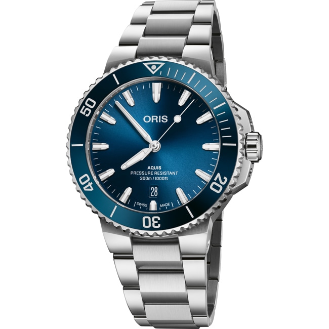 Oris Aquis Date Blau Ø 41.5mm - 01 733 7787 4135-07 8 22 04PEB