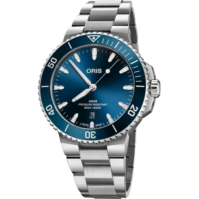 Oris Aquis Date Blue Ø 43.5mm - 01 733 7789 4135-07 8 23 04PEB