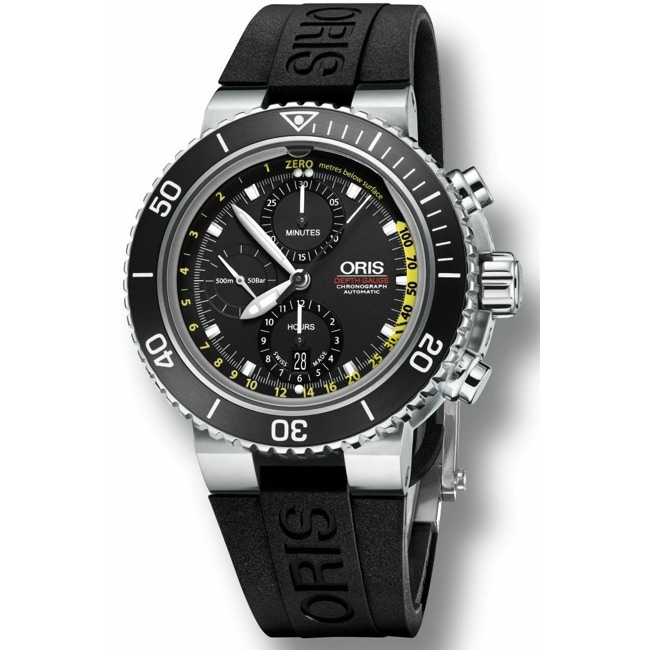 Oris Aquis Depth Gauge Chronographe - 01 774 7708 4154-Set RS