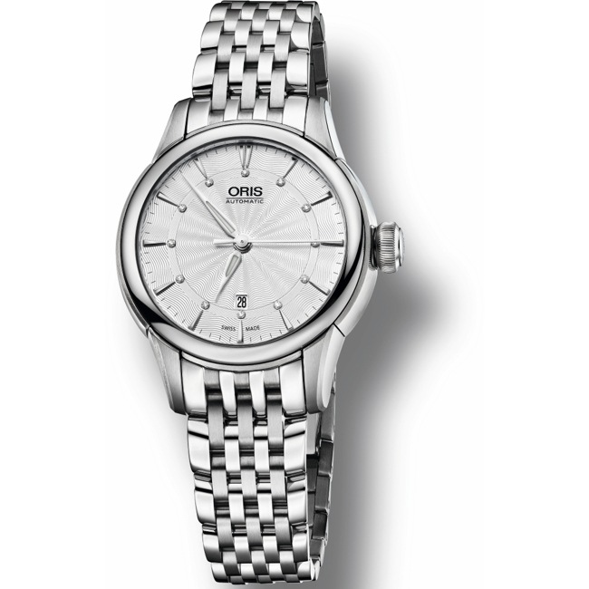 Oris Artelier Date, Diamonds - 01 561 7687 4051-07 8 14 77