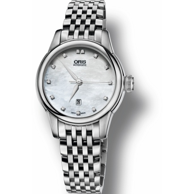 Oris Artelier Date, Diamonds - 01 561 7687 4091-07 8 14 77