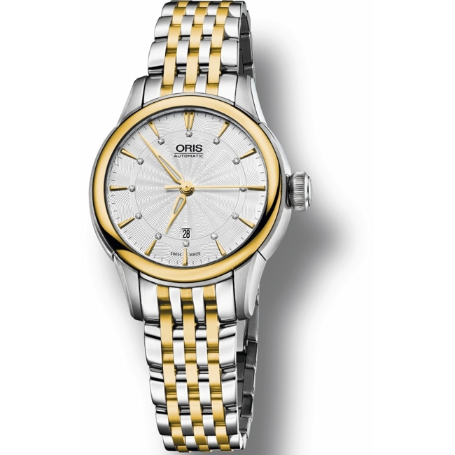 Oris Artelier Date, Diamonds - 01 561 7687 4351-07 8 14 78