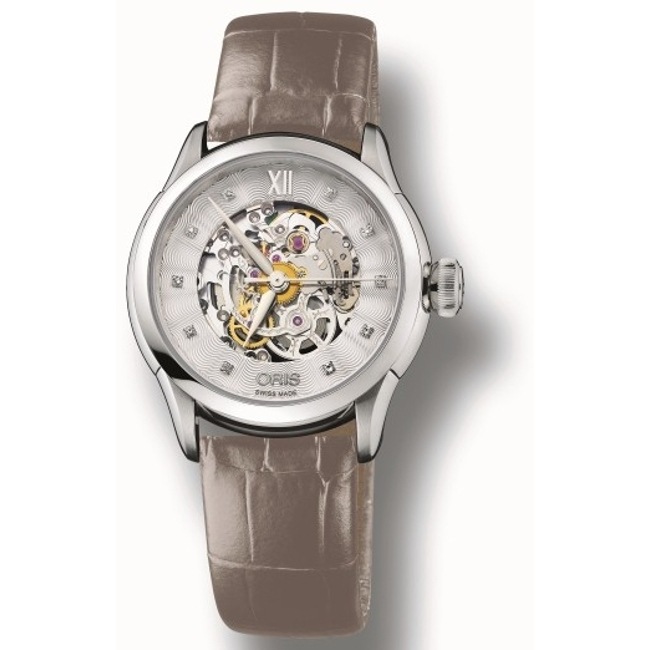 Oris artelier skeleton diamonds new arrivals