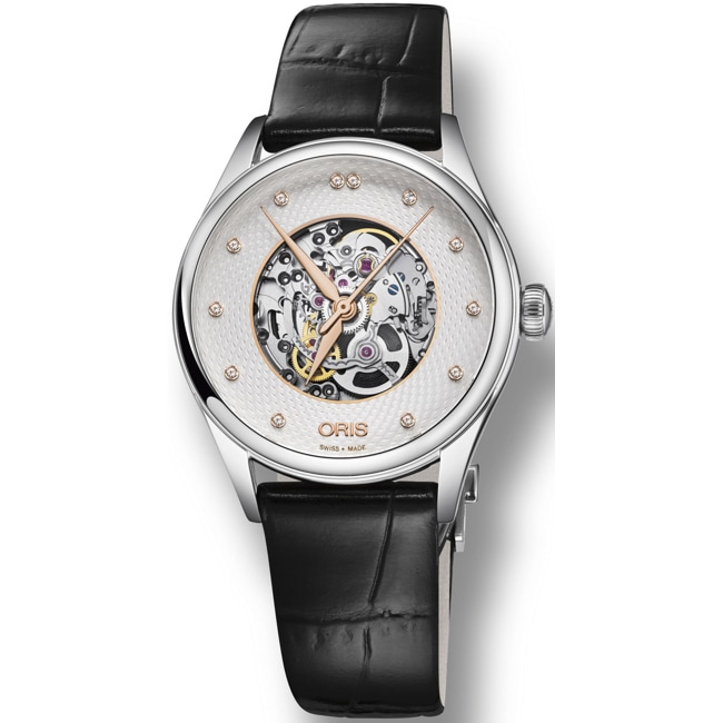 Oris Artelier Skeleton, Diamonds - 01 560 7724 4031-07 5 17 64FC