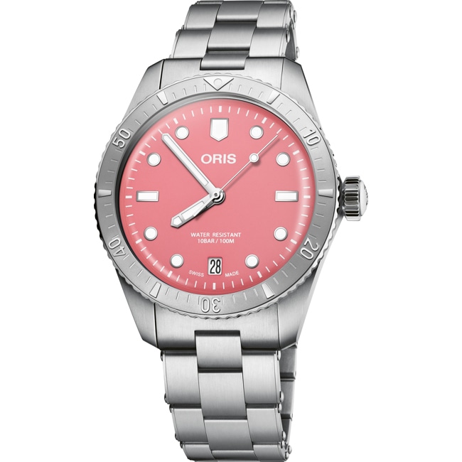 Oris Divers Sixty-Five Cotton Candy Rosa - 01 733 7771 4058-07 8 19 18