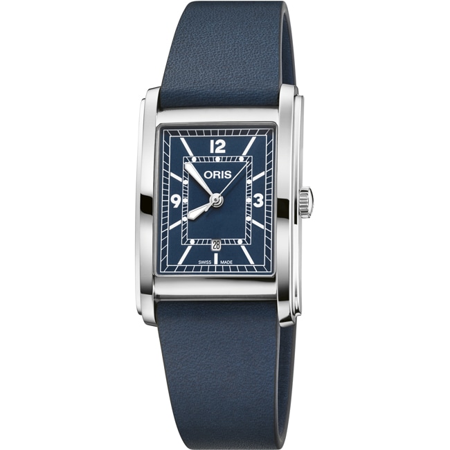 Oris Rectangular Date Blue Oris Rectangular Date Blue - 01 561 7783 4065-07 5 19 17