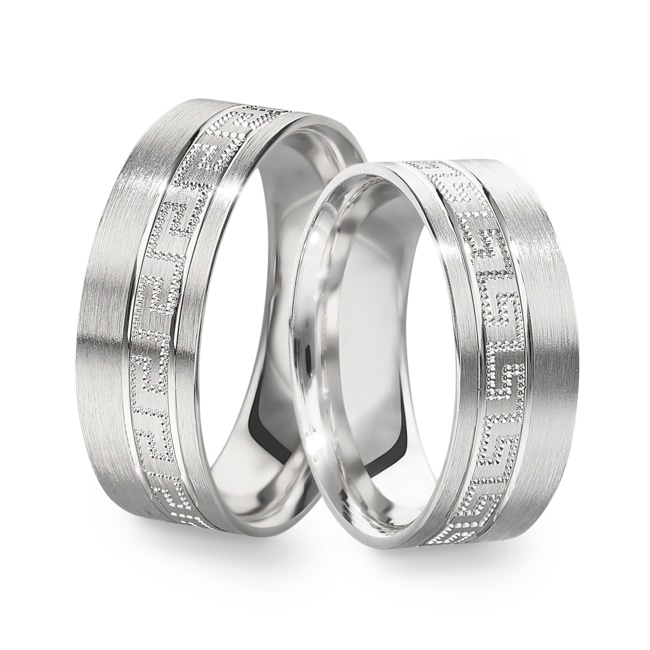 Paarringe 925 Silber Rimini-Paar - CGZ0749