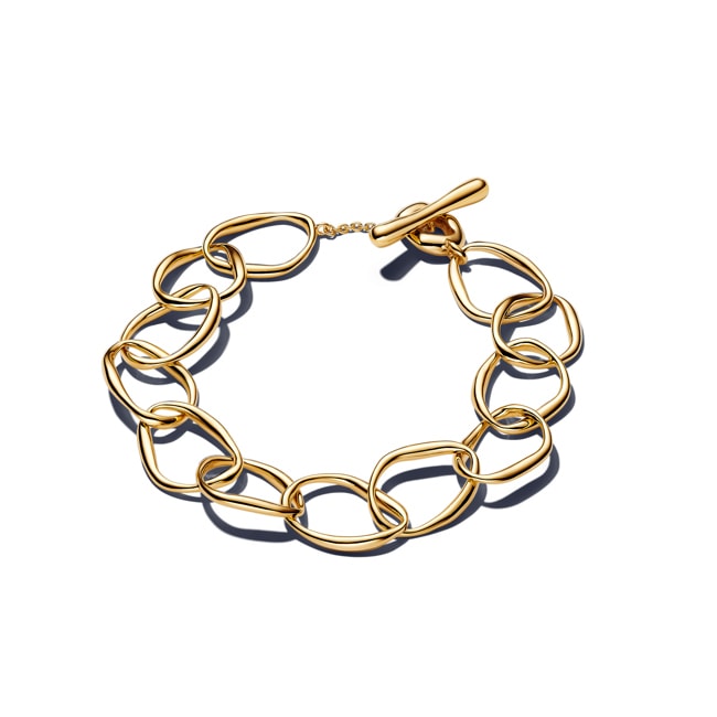 Pandora Gold Essence Bracelet Link de Forme Organique - 563864C00