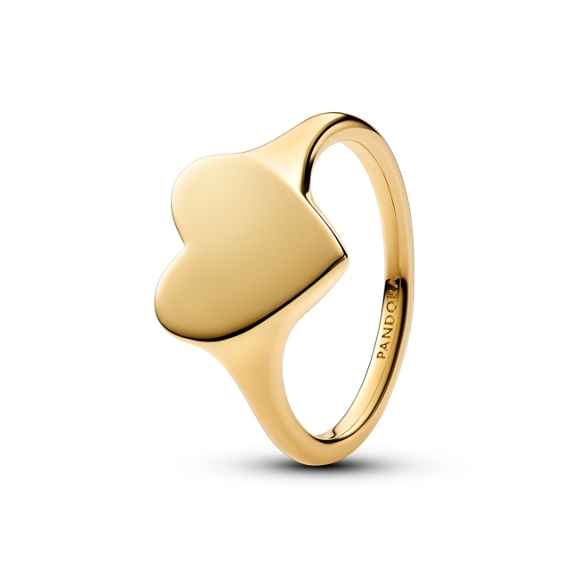 Pandora Gold Moments Heart Ring - 163988C00