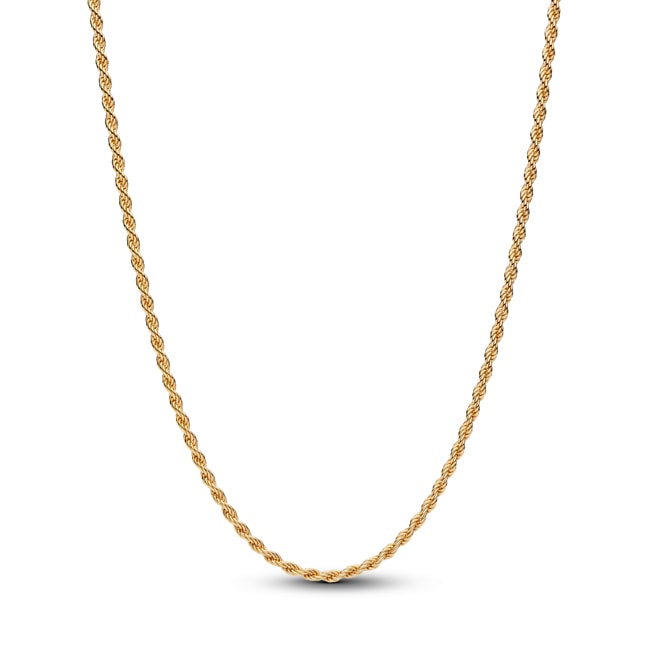 Pandora Gold Moments Kordelketten-Halskette 45cm - 364687C00-45