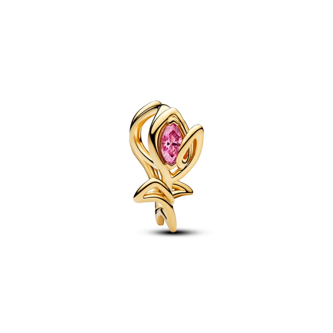 Pandora Gold Moments Tulip Openwork Charm - 764555C01
