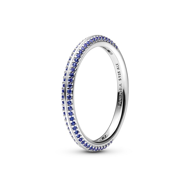 Pandora ME Blue Pavé-Ring - 199679C03