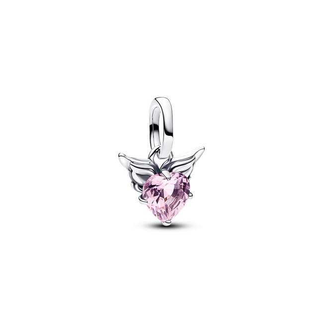 Pandora ME Winged Heart Mini Dangle Charm 925 Silver - 793626C02