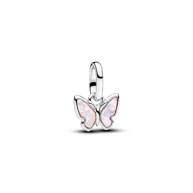 Pandora ME Mini Charm Pendant Papillon Rose Argent 925 - 793825C01
