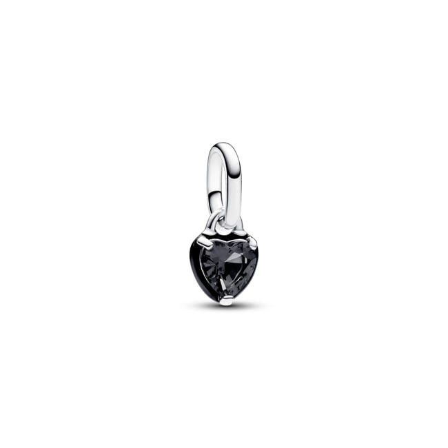 Pandora ME Black Chakra Heart Mini Dangle Charm - 793042C01