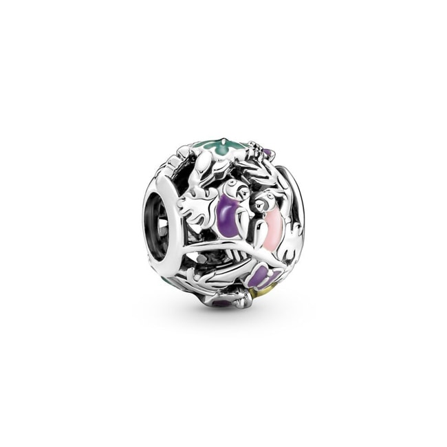 Pandora Moments Jungle Creatures & Leaves Charm - 791620C01