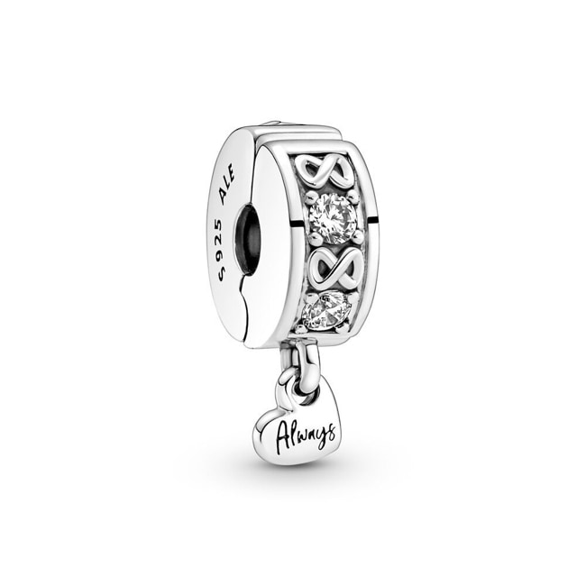 Pandora Moments Familie Für Immer Pavé Clip-Charm - 791151C01