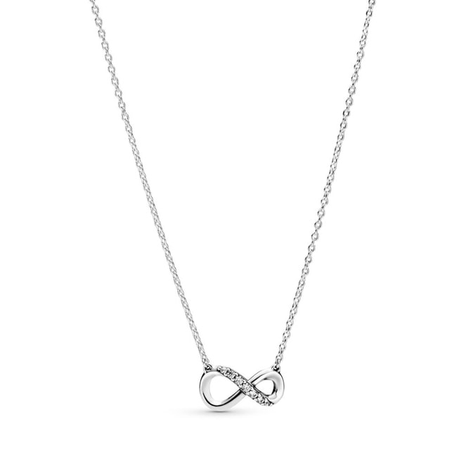 Pandora Moments Sparkling Infinity Collier Necklace - 398821C01-50
