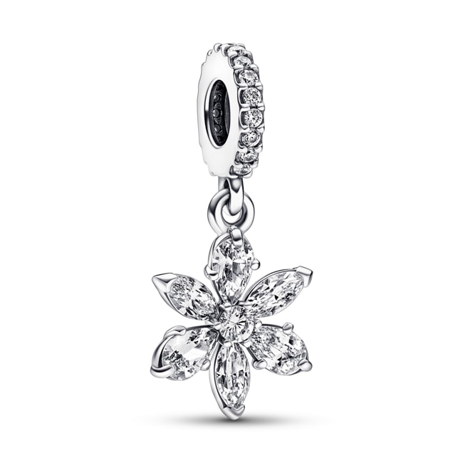 Pandora Moments Sparkling Herbarium Cluster Dangle Charm - 792382C01