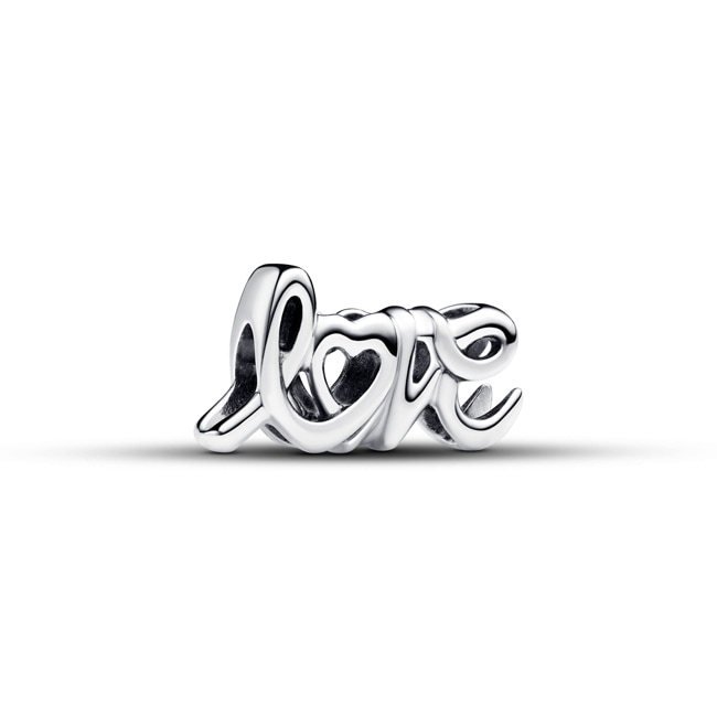 Pandora Moments Handgeschriebenes Liebe Charm 925 Silber  - 793055C00