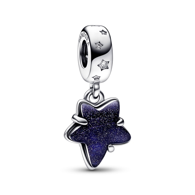 Pandora Moments Himmlischer Galaxie Stern Murano Charm-Anhänger - 792368C01