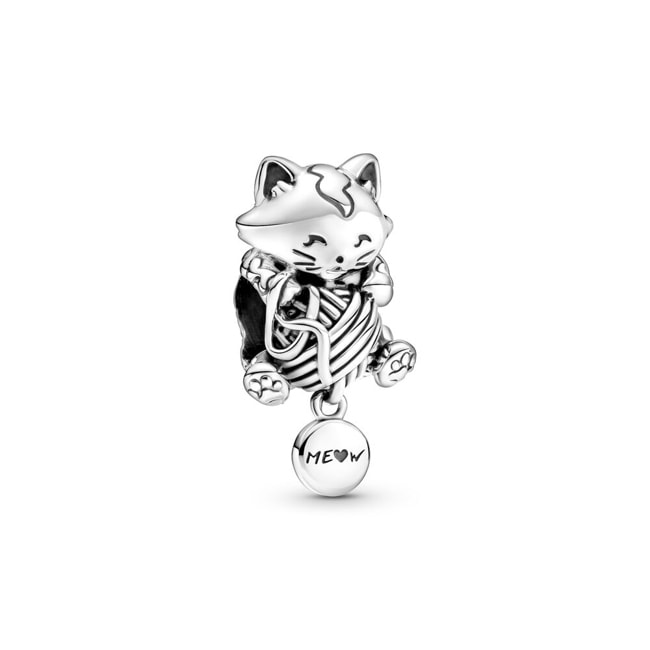 Pandora Moments Kitten & Yarn Ball Charm - 799535C00