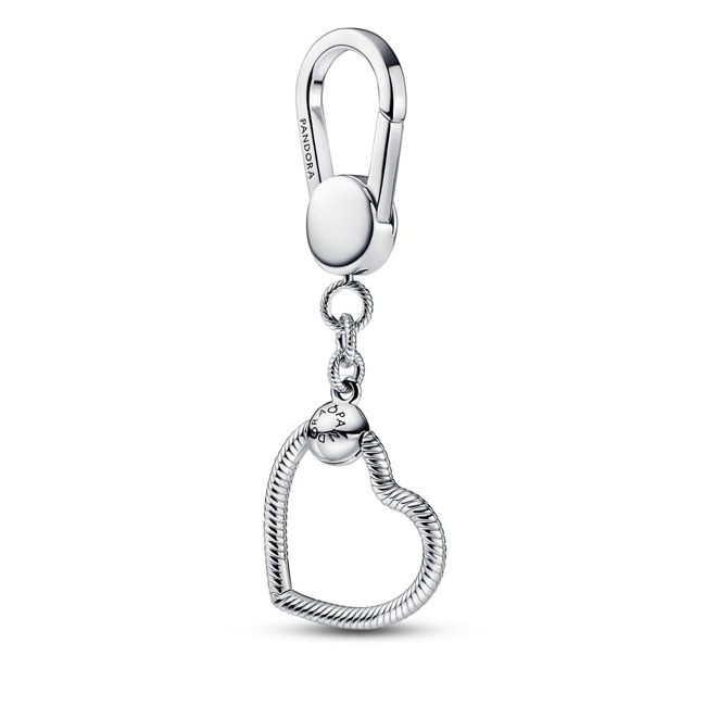 Pandora Moments Small Heart Bag Charm Holder Pandora Moments Small Heart Bag Charm Holder - 392238C00