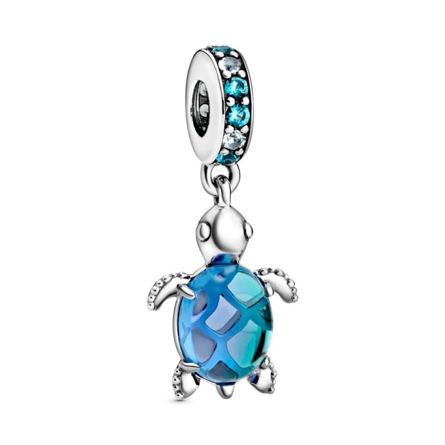 Pandora Moments Murano Glass Sea Turtle Dangle Charm Pandora Moments Murano Glass Sea Turtle Dangle Charm - 798939C01