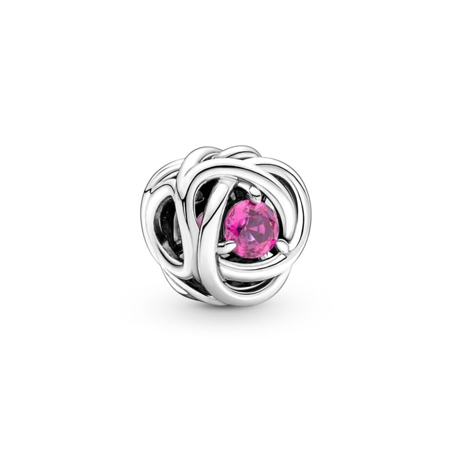 Pandora Moments October Birthstone Eternity Circle Charm - 790065C05