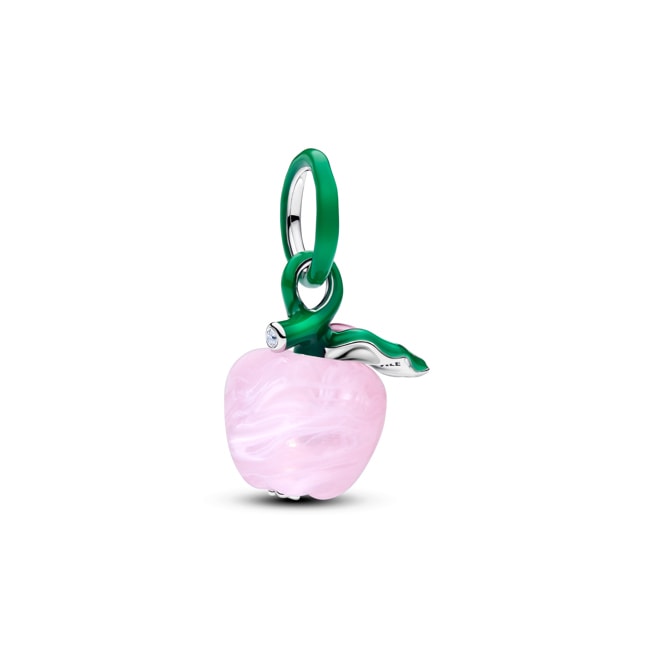 Pandora Moments Murano Pink Apple Charm 925 Silver - 794485C01