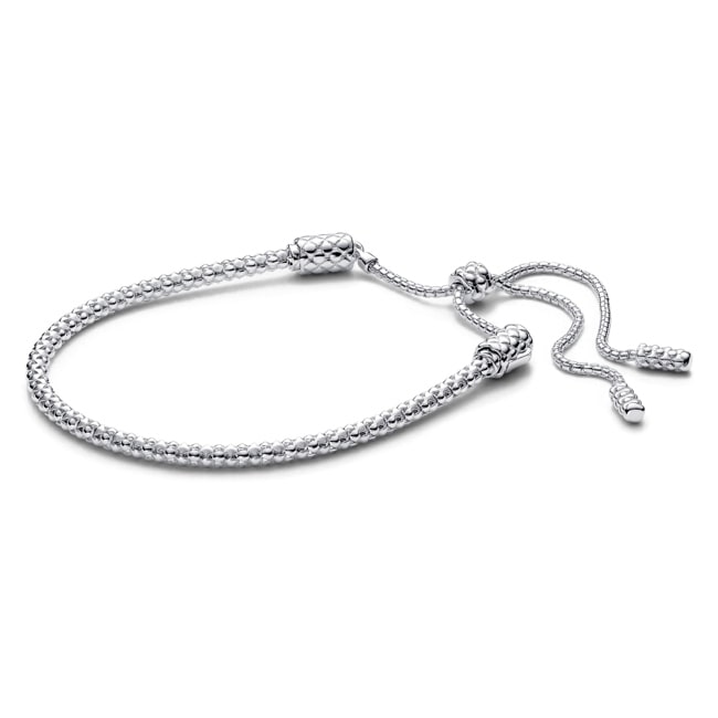 Pandora Moments Studded Chain Slider Bracelet 925 Silver - 593090C00-2