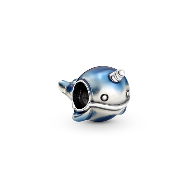 Pandora Moments Shimmering Narwhal Charm - 798965C01