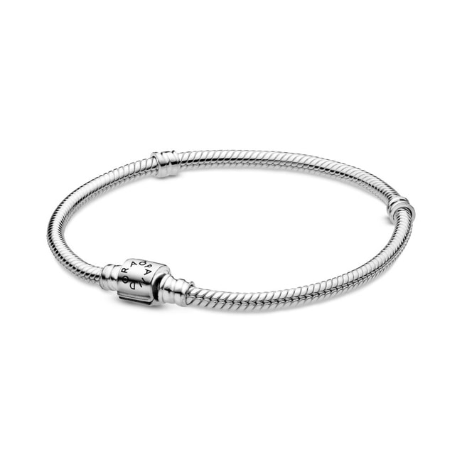 Pandora Moments Schlangen-Gliederarmband mit Zylinder-Verschluss - 598816C00