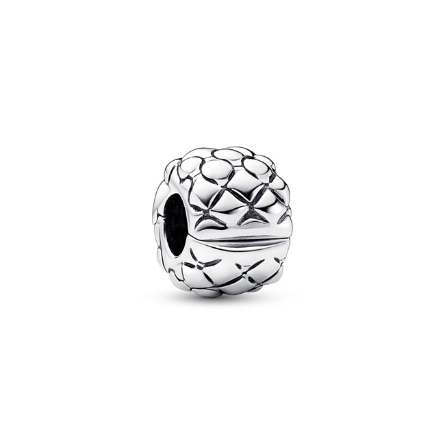 Pandora Moments Studded Chain Clip Charm 925 Silber - 792746C00
