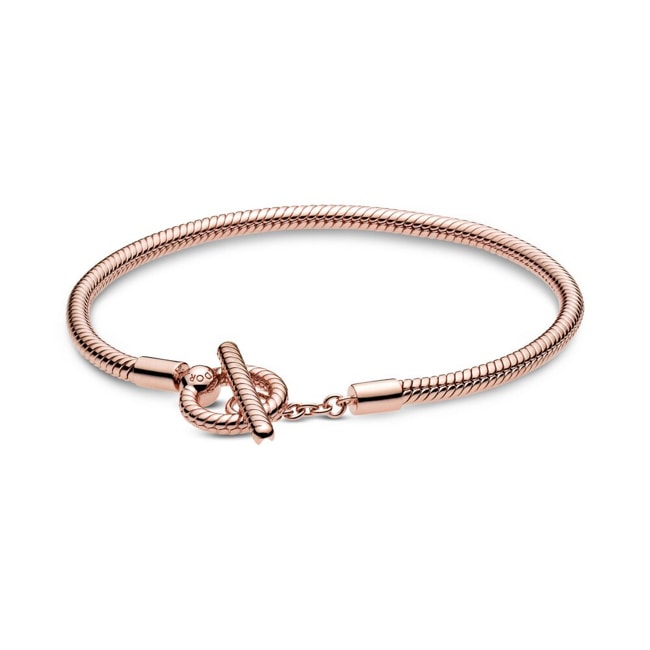 Pandora Rose Moments T-Bar Snake Chain Bracelet - 589087C00