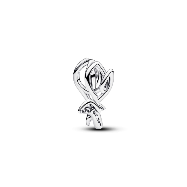Pandora Moments Tulpe Offen gearbeitetes Charm 925 Silber - 794488C00